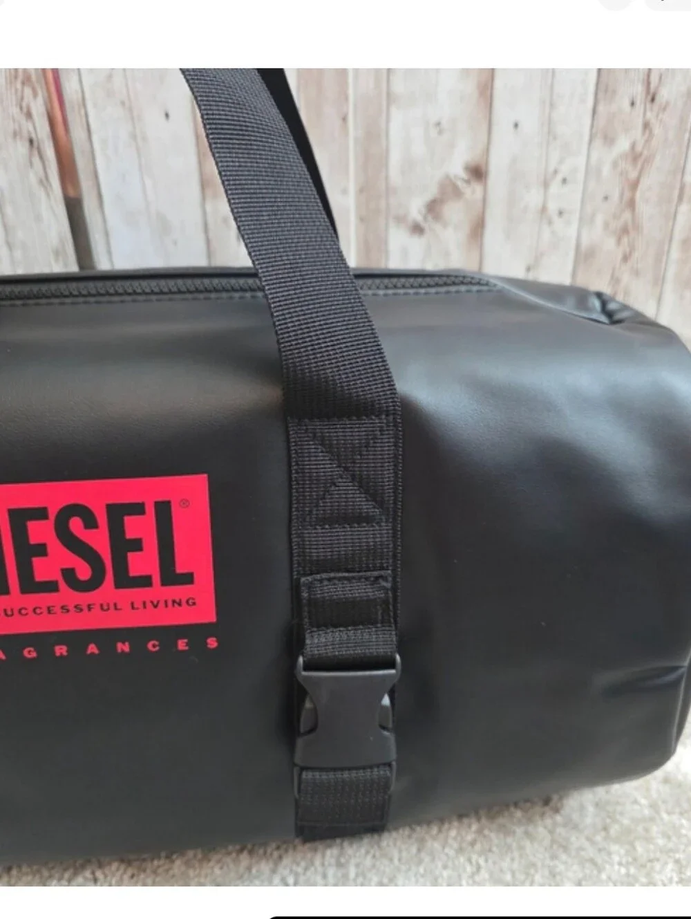 Diesel Fragrences Polyeurethene Duffel Bag NWOT